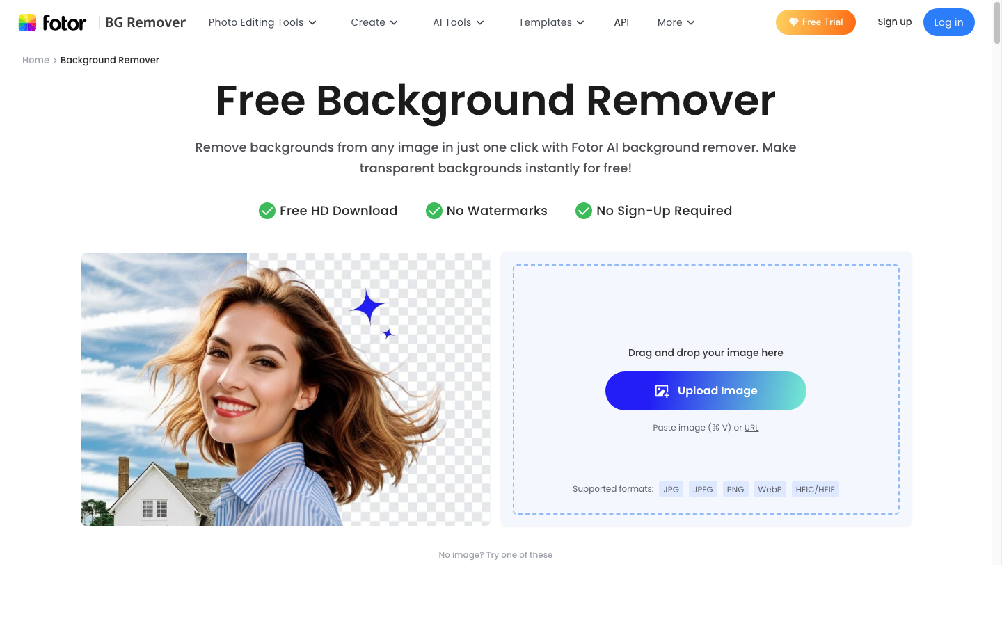 Fotor Background Remover